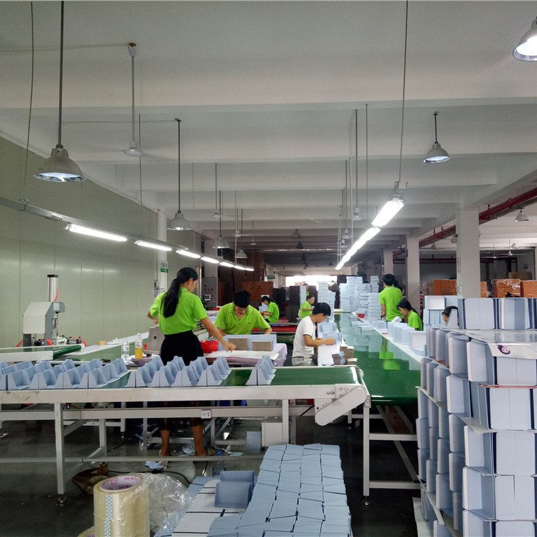 Rigid box production line
