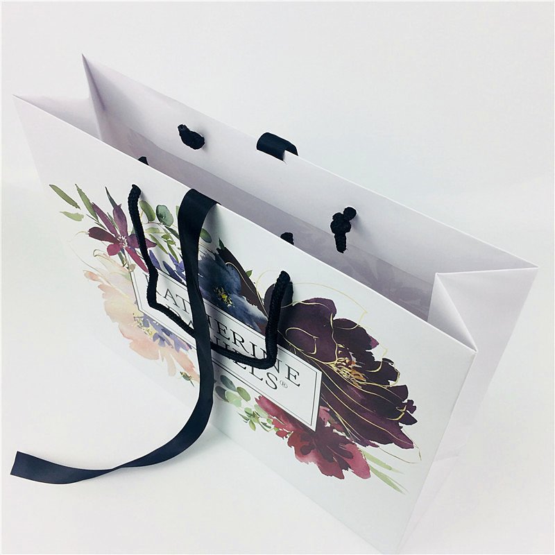 Premium glossy laminated euro shoppers for gift packaging