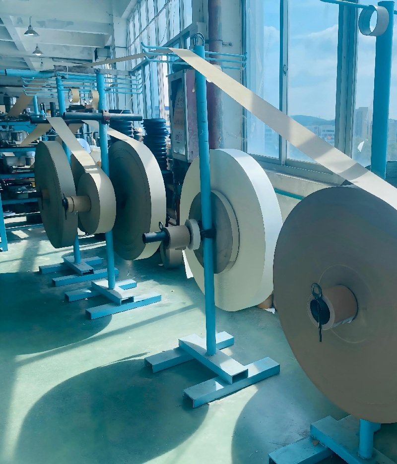 Paperboard rolls used in paper tube manufacturing